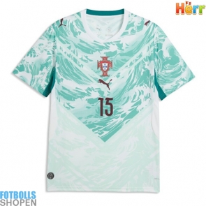 Billiga Portugal Joao Neves #15 Bortatröja VM 2026 Kortärmad